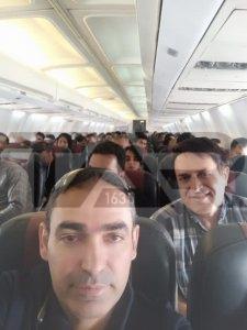 تصاویر ارسالی داخل هواپیما 57 18CC21F3-79F6-446E-94F6-A642513D65F9